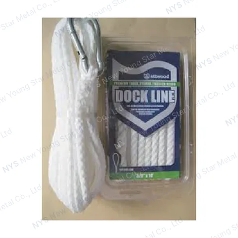 Dock Line (Nylon Twisted Dock Line Pre-Spliced 12")