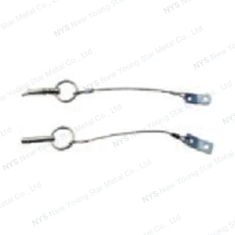 Removable Pin with Ring and String